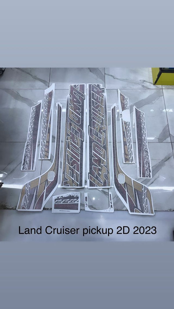 Body Sticker for Land Cruiser FJ79 LC79 pickup  2023