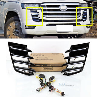 Toyota Land Cruiser LC300 2022 2023 Front LED Fog Lamp