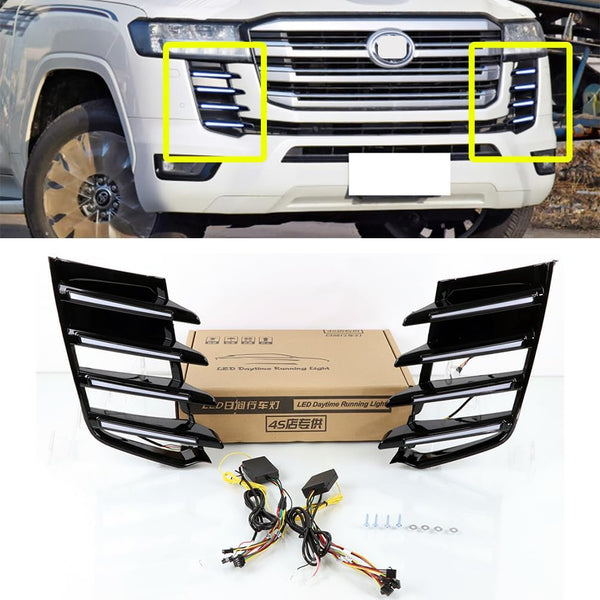Toyota Land Cruiser LC300 2022 2023 Front LED Fog Lamp