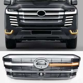Front grille with LED for Toyota Land Cruiser FJ300 LC300 2022-UP