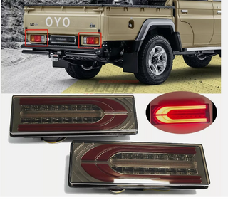 Pair Rear Tail Light Lamp For Toyota Land Cruiser LC79 FJ79 Pick Up 2007 2008-22